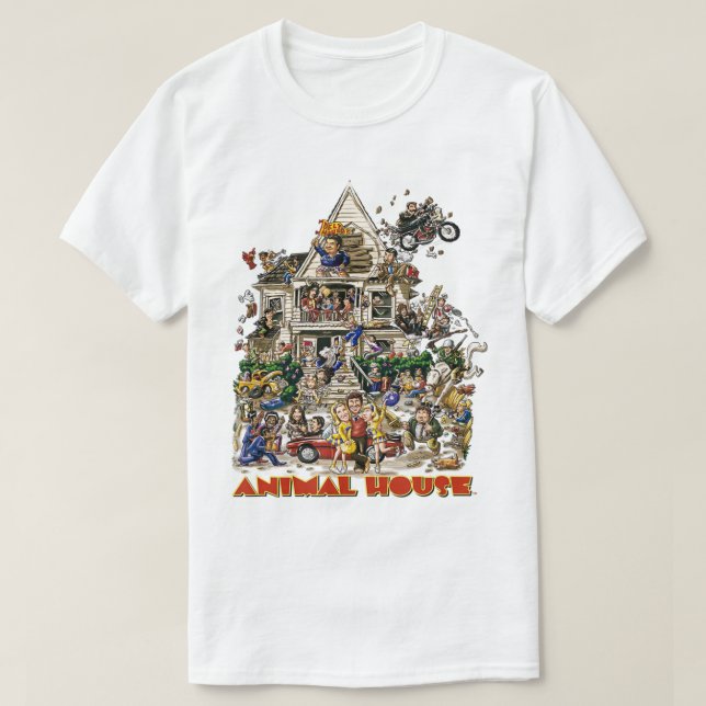 Camiseta Fraternidade da Casa Delta do Animal House (Frente do Design)
