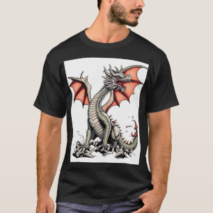 Camiseta "Frath of the Crimson-Winged Drake"
