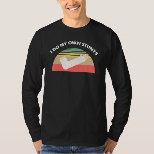 Camiseta Fratura do braço Fratura do osso Fratura do braço