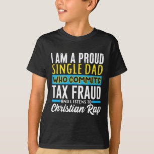 Camiseta Fraude Fiscal De pai Memória Engraçada Custa Espec
