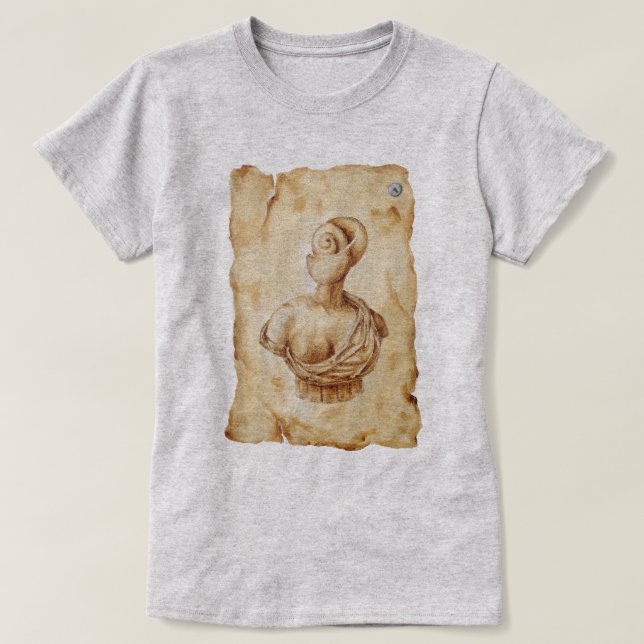 Camiseta Frauenbüste (Frente do Design)