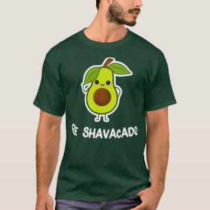 Camiseta Fre Shavacado Engraçado Fresco Piada Avocado Comid