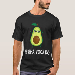 Camiseta Fre Shavacado Fresco Avocado Engraçado Memória Eng