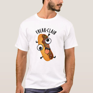 Camiseta Freak-clair Engraçado Eclair Pun