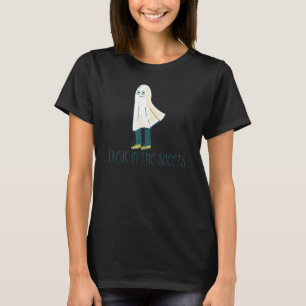 Camiseta FREAK IN THE SHEETS Ghost Costume Halloween Meme