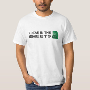 Camiseta Freak nos lençóis