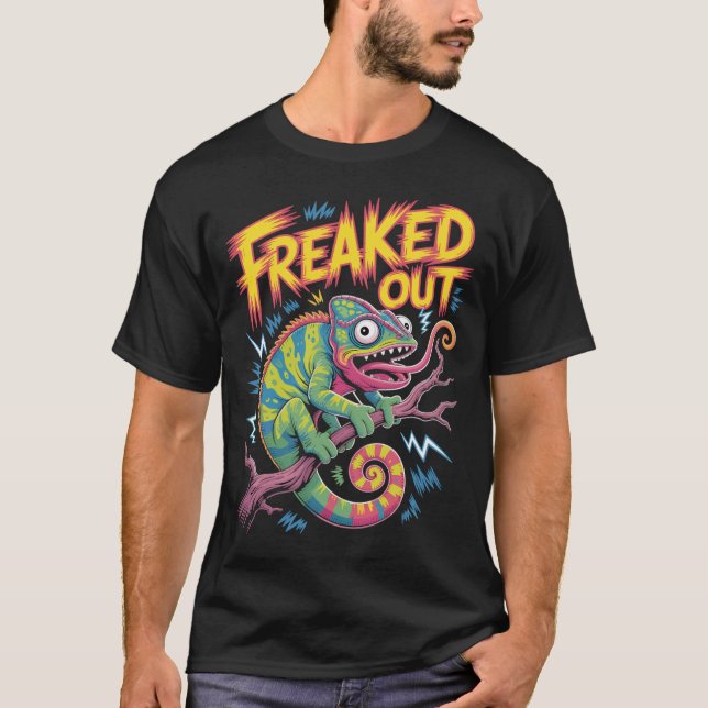 Camiseta Freaked Out Chamäleon Shirt (Frente)
