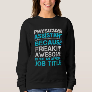 Camiseta Freakin Awmanutenção Pa Médico Assistente Teto Par