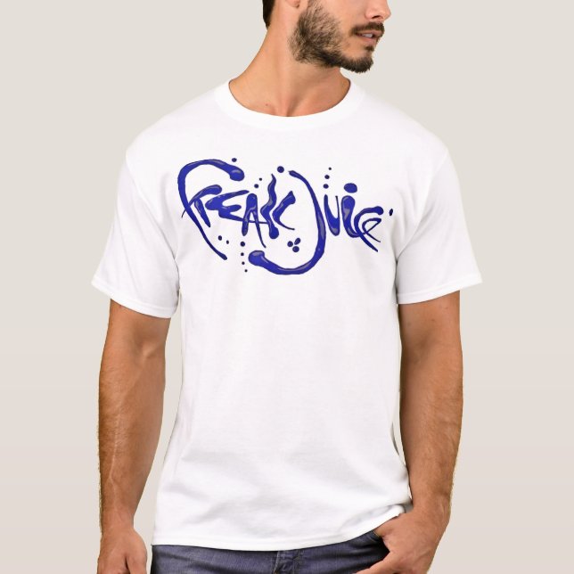 Camiseta freakjuice_blue (Frente)