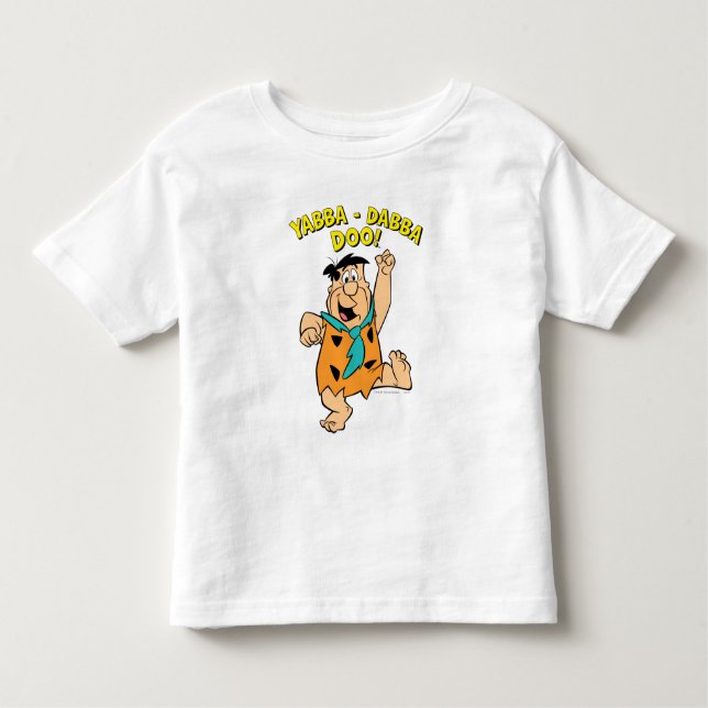 Camiseta Fred Flintstone Yabba-Dabba Doo! (Frente)