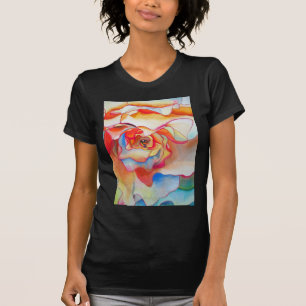 Camiseta Fred martin begonia watercolor art