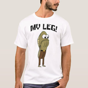 Camiseta Fred, O Peixe, Minha Perna!