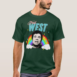 Camiseta Fred West 90s Style Design estético bonito