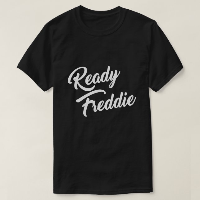 CAMISETA FREDDIE PRONTO (Frente do Design)