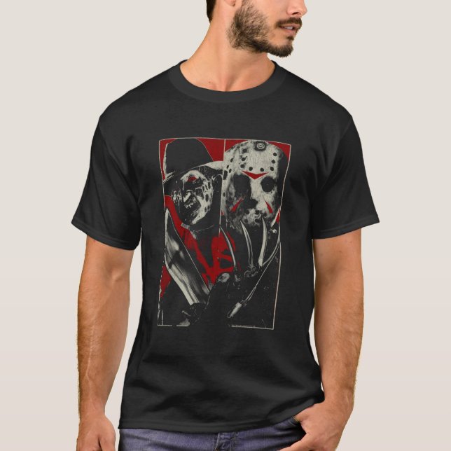 Camiseta Freddy Vs Jason Versus (Frente)
