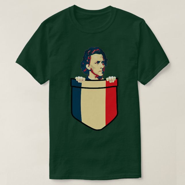 Camiseta Frederic Chopin In My Pocket  (Frente do Design)