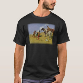 Camiseta Frederic Remington - fumo