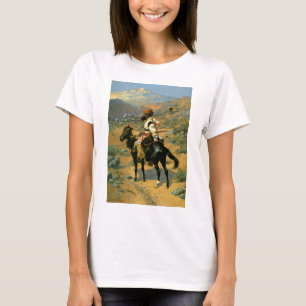Camiseta Frederic Remington's The Indian Trapper (1889)