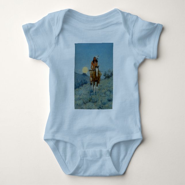 Camiseta Frederic Remington's The Outlier 1909 (Frente)