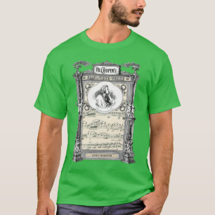 Camiseta Frederick Chopin Polonaise arte 