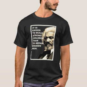 Camiseta FREDERICK DOUGLASS - Crianças Fortes