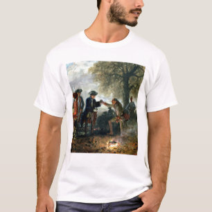 Camiseta Frederick o excelente com o Zieten no acampamento