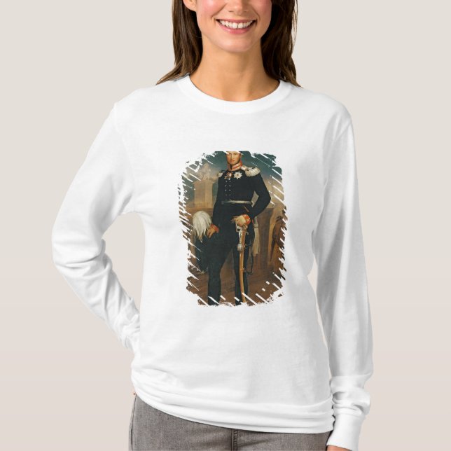 Camiseta Frederick William III, rei de Prússia (Frente)