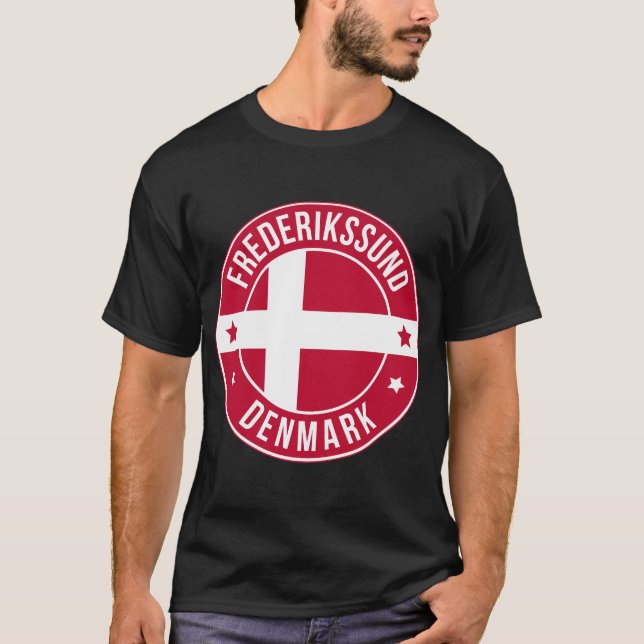 Camiseta Frederikssund, Dinamarca Cidade (Frente)