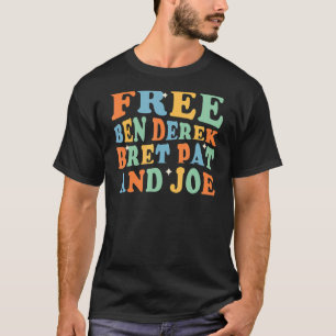 Camiseta Free Ben Derek Bret Pat e Joe Vintage