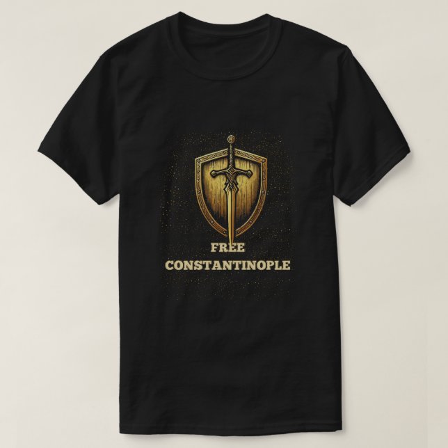 Camiseta Free Constantinopla (Frente do Design)