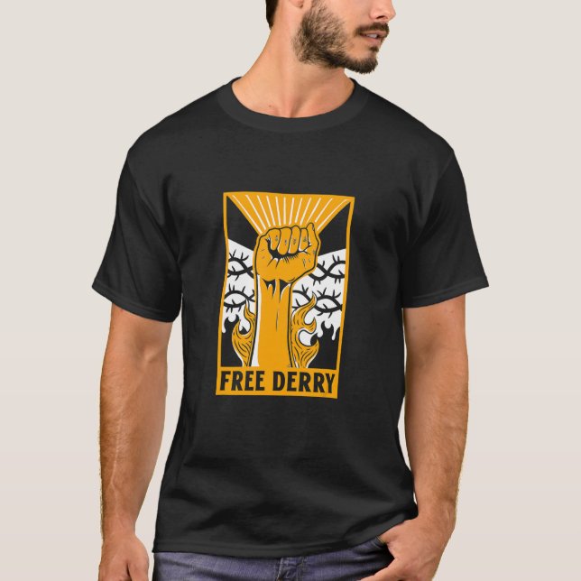 Camiseta Free Derry Ireland 1 (Frente)
