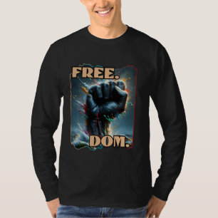 Camiseta Free.Dom., Anti-Racismo, Inclusão, DEI, Cultura