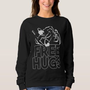 Camiseta Free Hugs Brasileiro Jiu Jitsu Mma Bjj