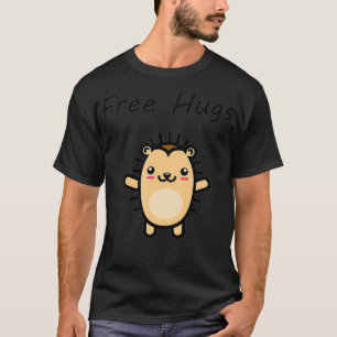 Camiseta Free Hugs Hedgehog