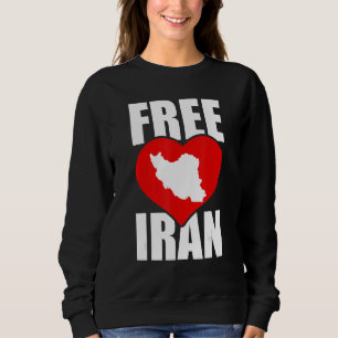 Camiseta Free Iran Love Persian Freedom Azadi Iran Cotação