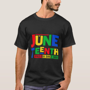 Camiseta Free-ish 1865 Black History Afro American