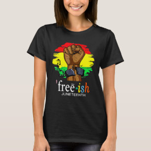 Camiseta Free Ish Décima Junta História Negra Desde 1865