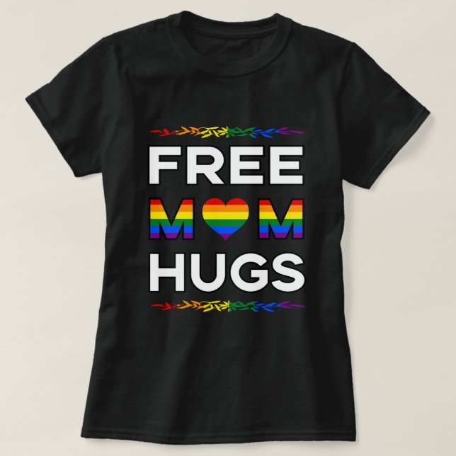 Camiseta Free Mãe Hugs (Frente do Design)