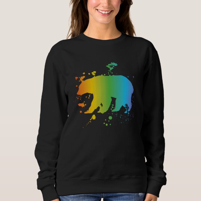 Camiseta Free Mom Hugs bear LGBT pride social movement (Frente)