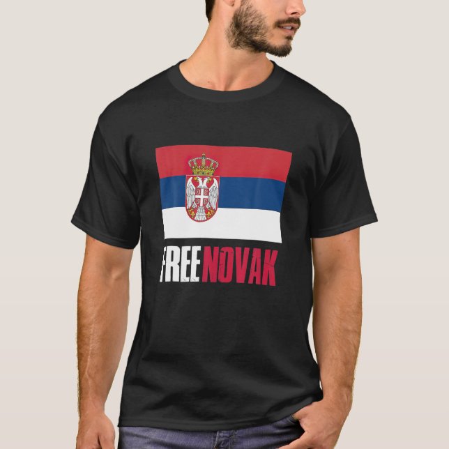 Camiseta Free Novak (Frente)