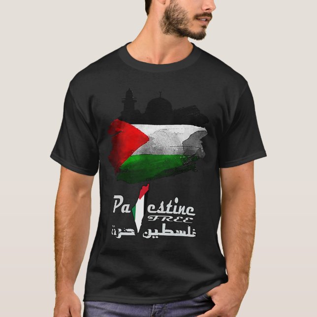 Camiseta Free Palestine Al Quds Sheik Jarrah (Frente)