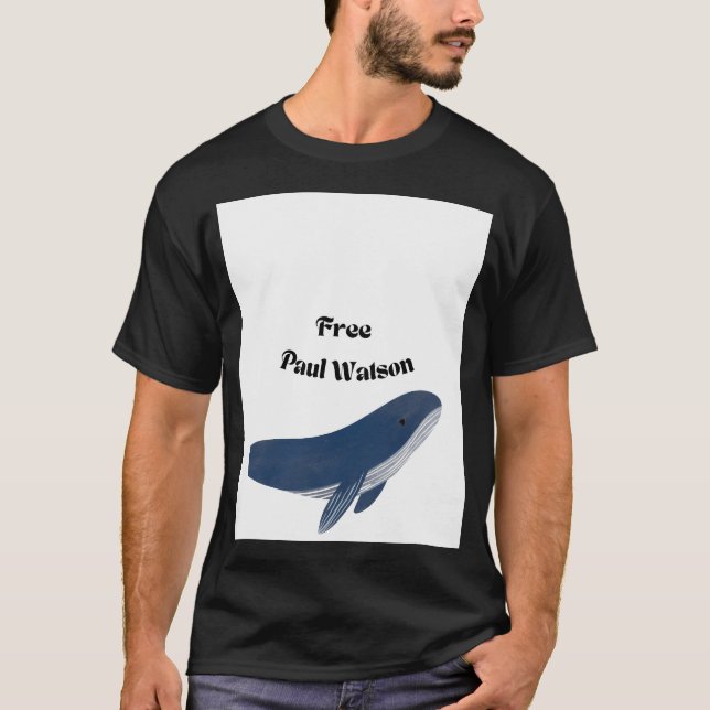 Camiseta Free Paul Watson (Frente)
