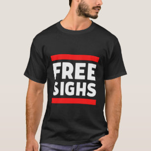 Camiseta Free Sighgs Free Hugs Parody Grumpy Bad Attitude