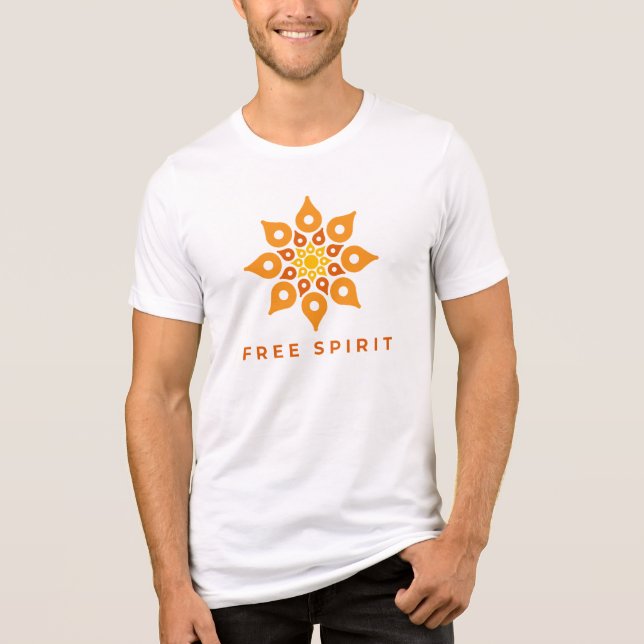Camiseta Free Spirit Mandala (Frente)