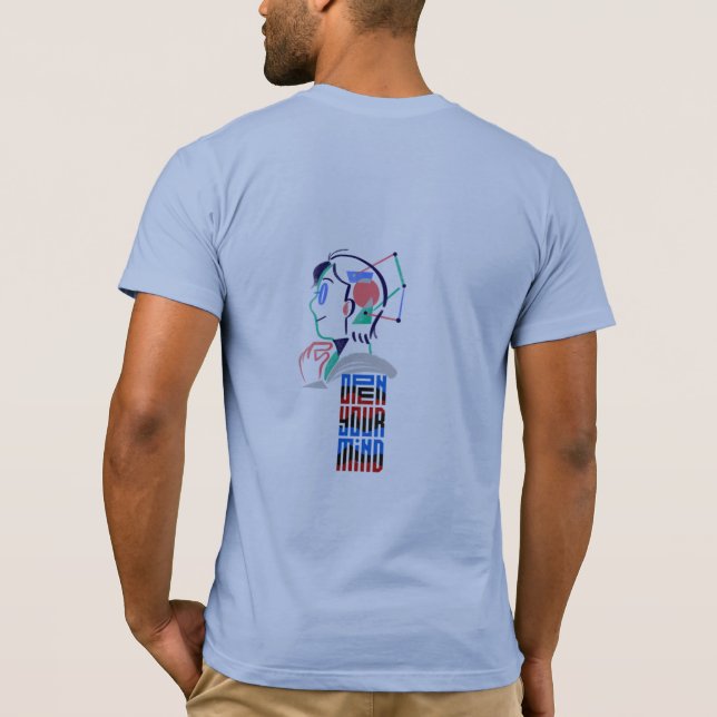 Camiseta Free Thinker Tee | Abra Sua Mente Impress (Verso)