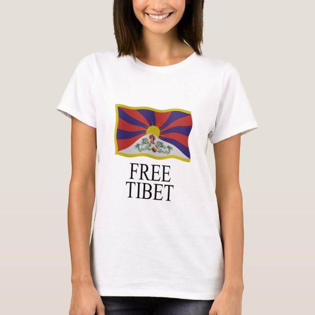 Camiseta Free Tibet (Frente)