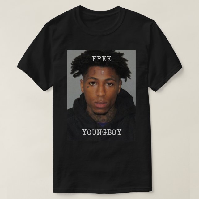 Camiseta Free Youngboy NBA Youngboy Never Broke Again Class (Frente do Design)