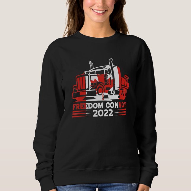 Camiseta Freedom Convoy 2022 Support I Support Canadian T (Frente)