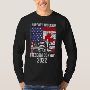 Camiseta Freedom Convoy 2022 Support I Support Canadian T