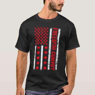 Camiseta Freedom Convoy 2022 Support I Support Canadian T